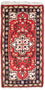 Alfombra oriental - 160 x 90 cm - rojo