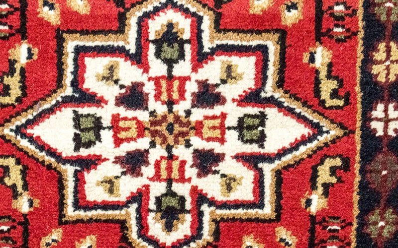 Alfombra oriental - 160 x 90 cm - rojo