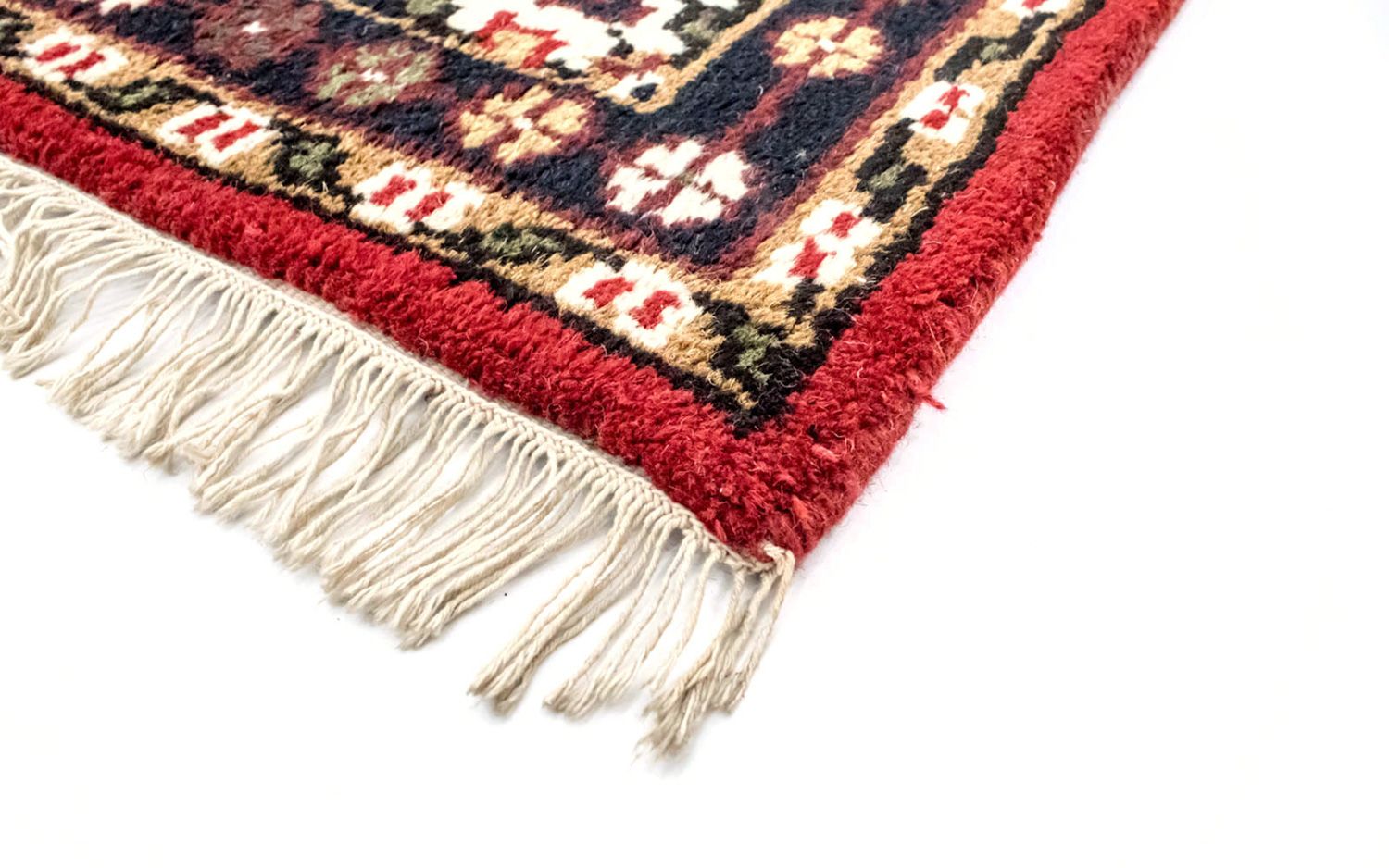 Alfombra oriental - 160 x 90 cm - rojo