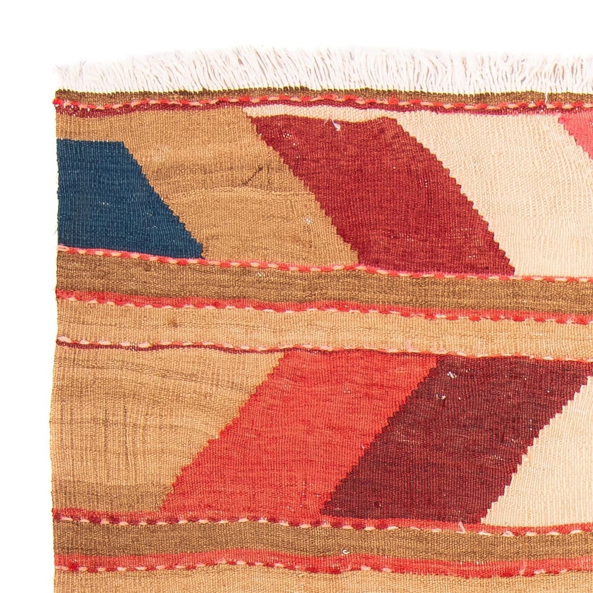 Alfombra Kelim - Antigua - 147 x 110 cm - multicolor