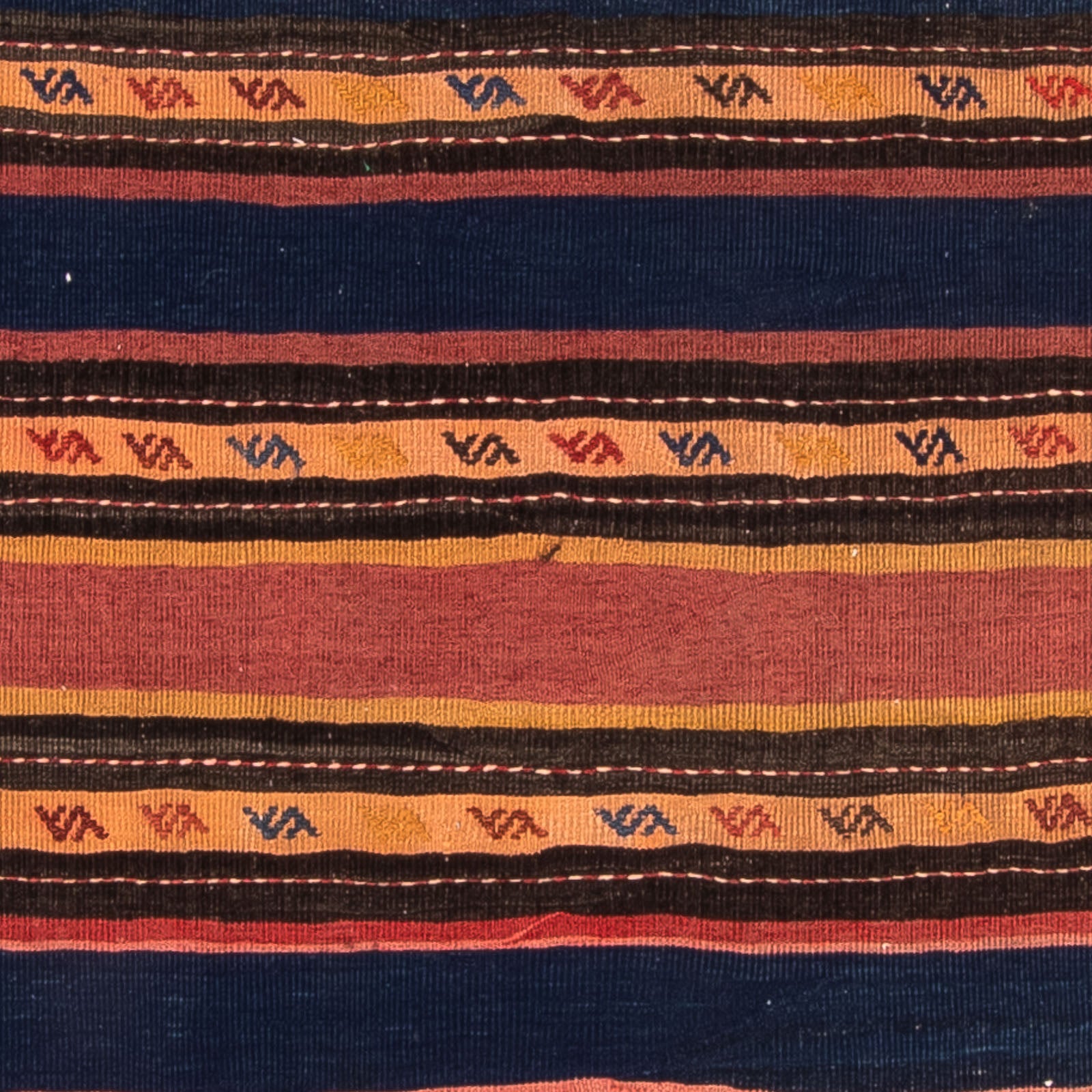 Alfombra Kelim - Antigua - 210 x 155 cm - multicolor