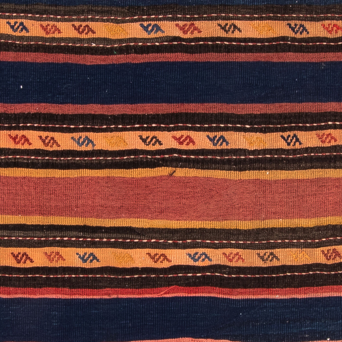 Alfombra Kelim - Antigua - 210 x 155 cm - multicolor