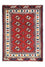 Alfombra Turkaman - 91 x 70 cm - rojo