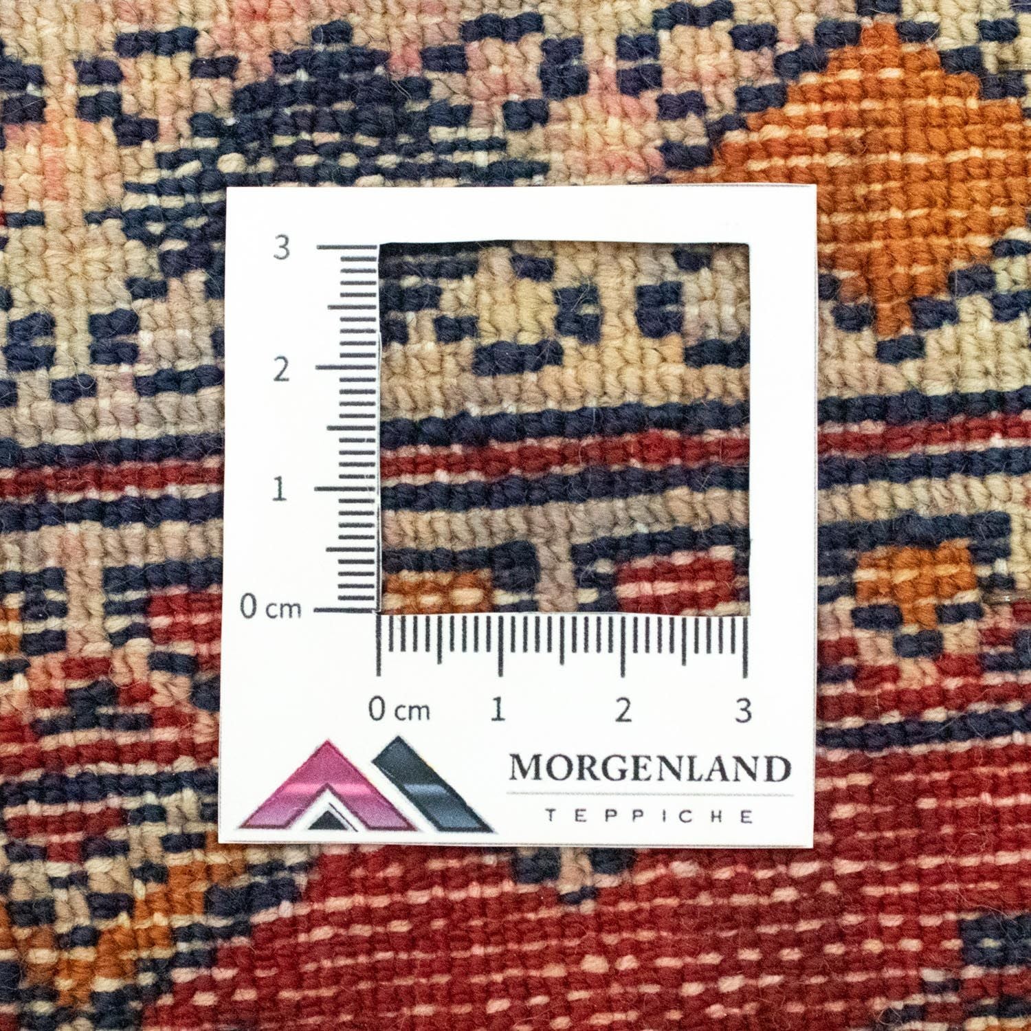 Alfombra Turkaman - 91 x 70 cm - rojo