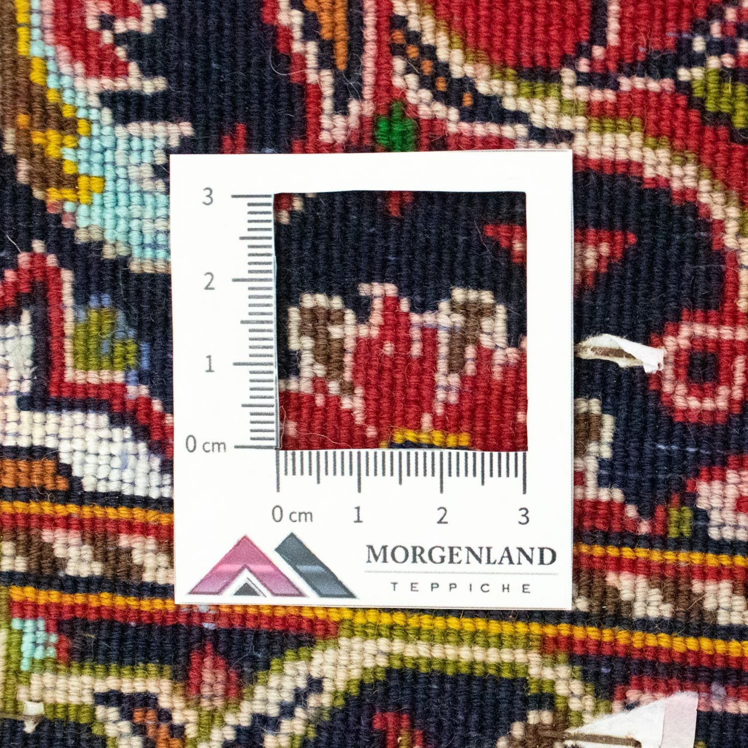 Alfombra persa - Keshan - 97 x 67 cm - rojo