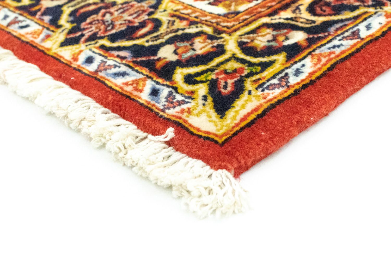 Alfombra persa - Keshan - 98 x 70 cm - rojo