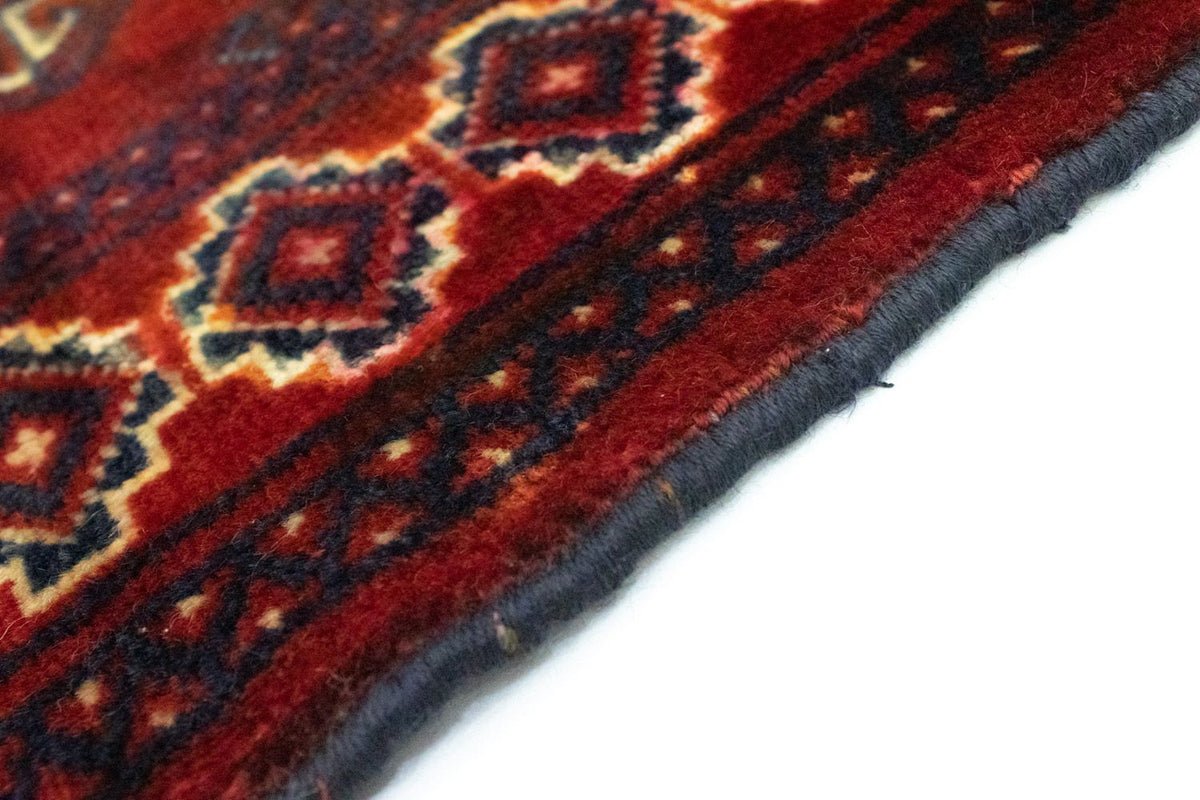 Alfombra Turkaman - 87 x 62 cm - rojo