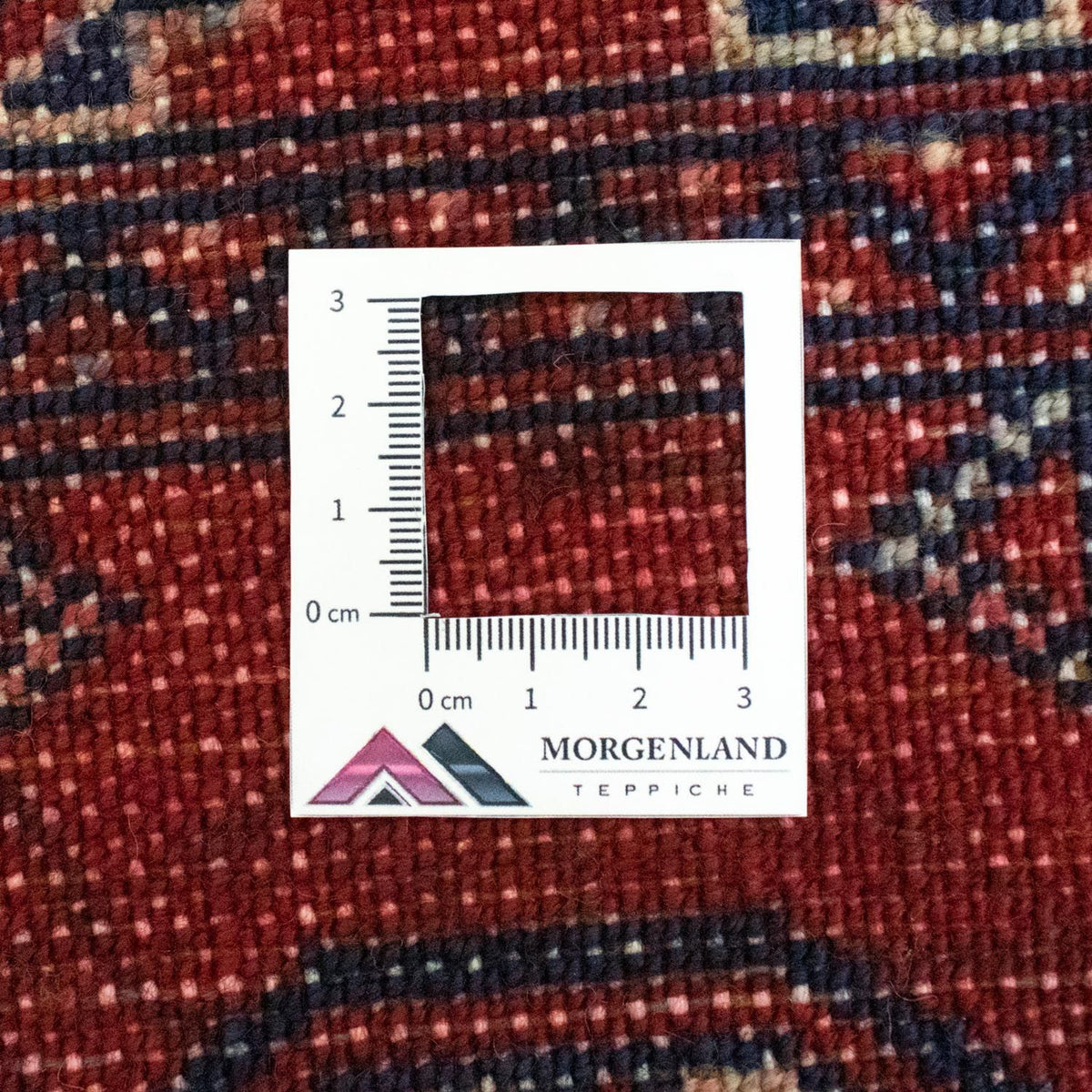 Alfombra Turkaman - 87 x 62 cm - rojo