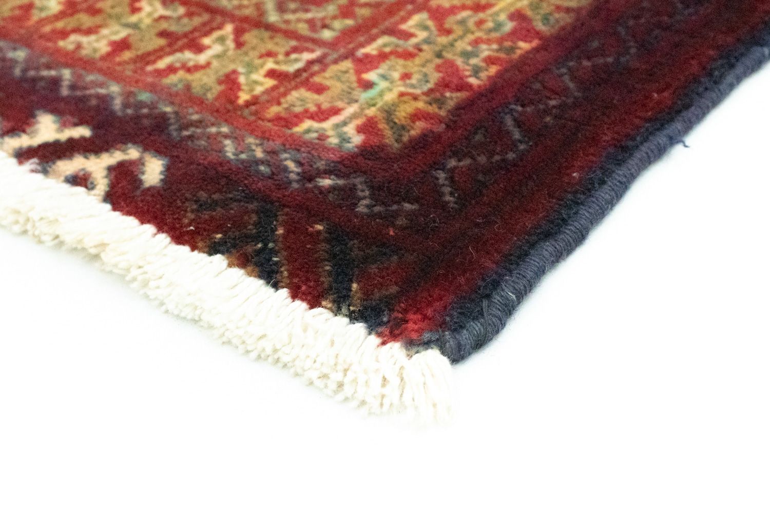 Alfombra Turkaman - 85 x 60 cm - rojo