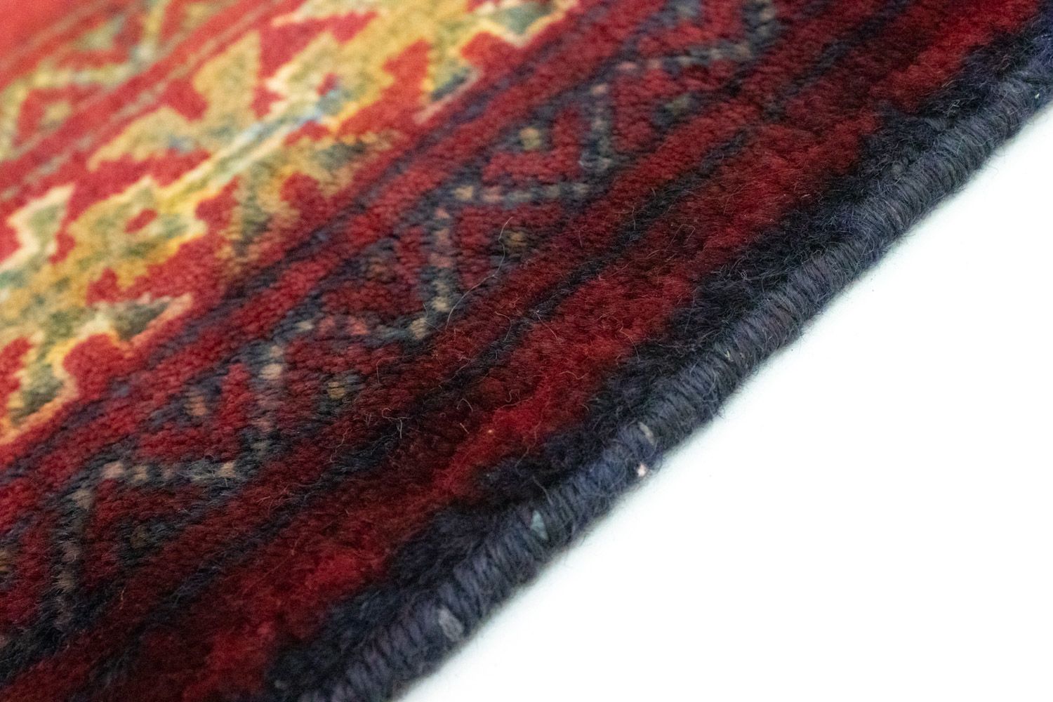 Alfombra Turkaman - 85 x 60 cm - rojo