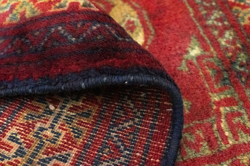 Alfombra Turkaman - 85 x 60 cm - rojo