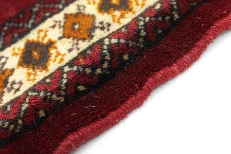 Alfombra Turkaman - 87 x 64 cm - rojo