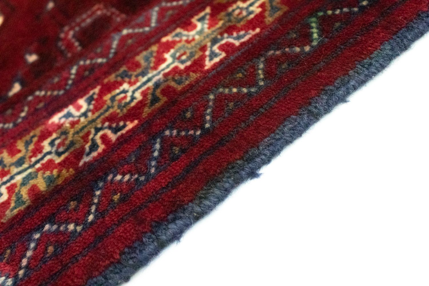 Alfombra Turkaman - 86 x 62 cm - rojo