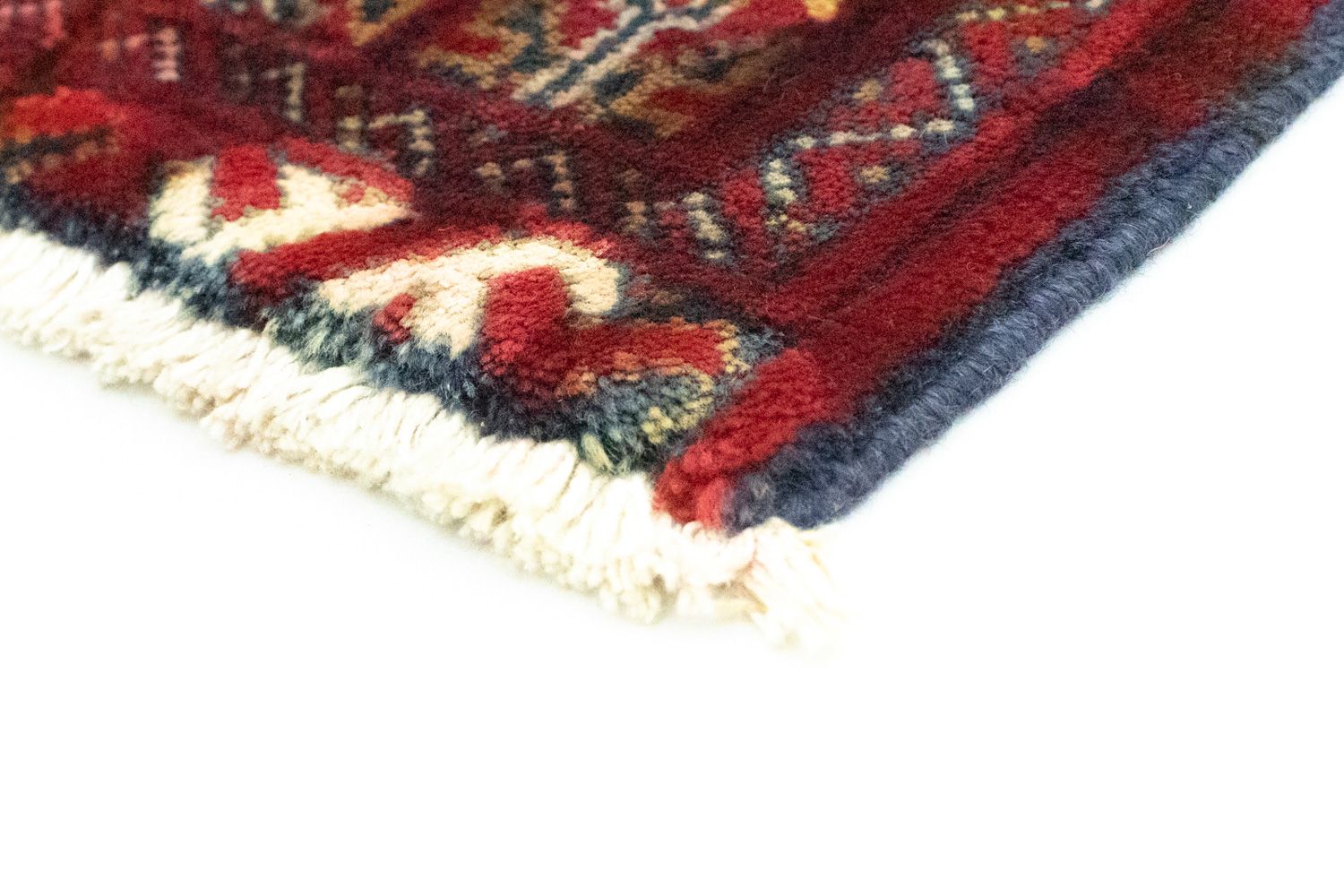 Alfombra Turkaman - 86 x 62 cm - rojo