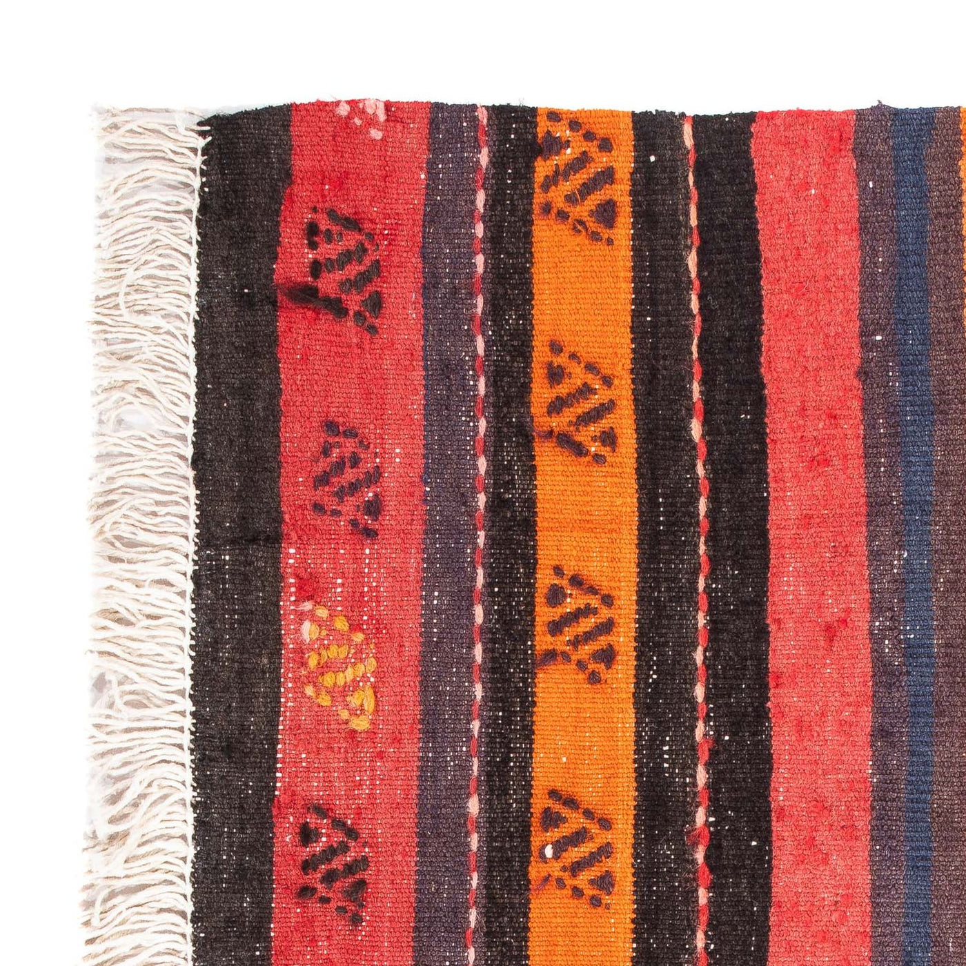 Kilim antiguo Alfombra 100x60cm