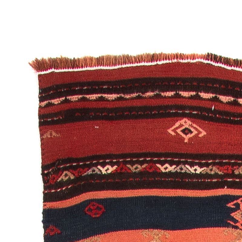 Alfombra de pasillo Alfombra Kelim - Antigua - 315 x 95 cm - multicolor