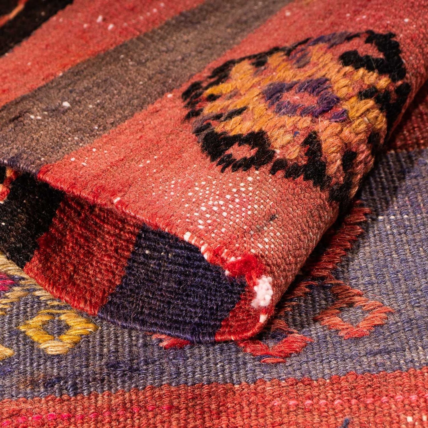 Alfombra Kelim - Antigua - 215 x 150 cm - multicolor