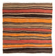 Kilim antiguo Alfombra 155x155cm