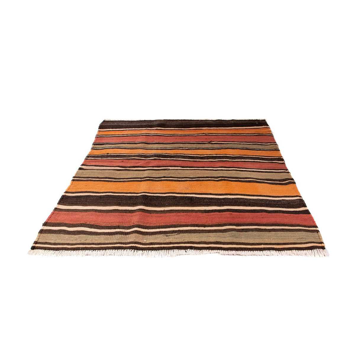Alfombra Kelim - Antigua cuadrado  - 155 x 155 cm - multicolor