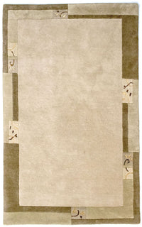 Alfombra de Nepal - 191 x 121 cm - beige