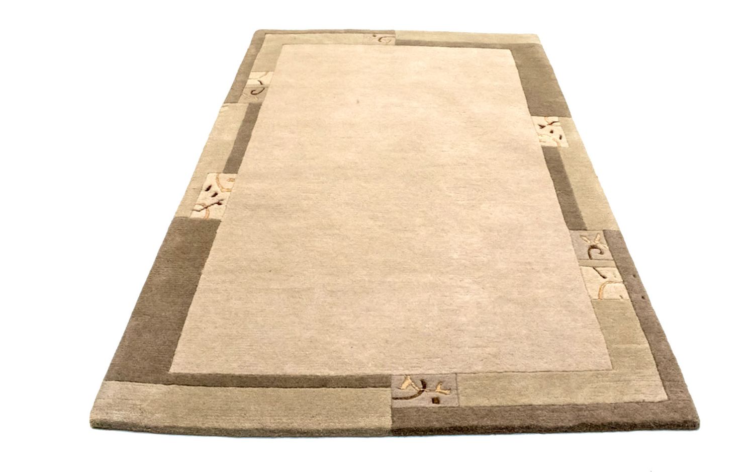 Alfombra de Nepal - 191 x 121 cm - beige