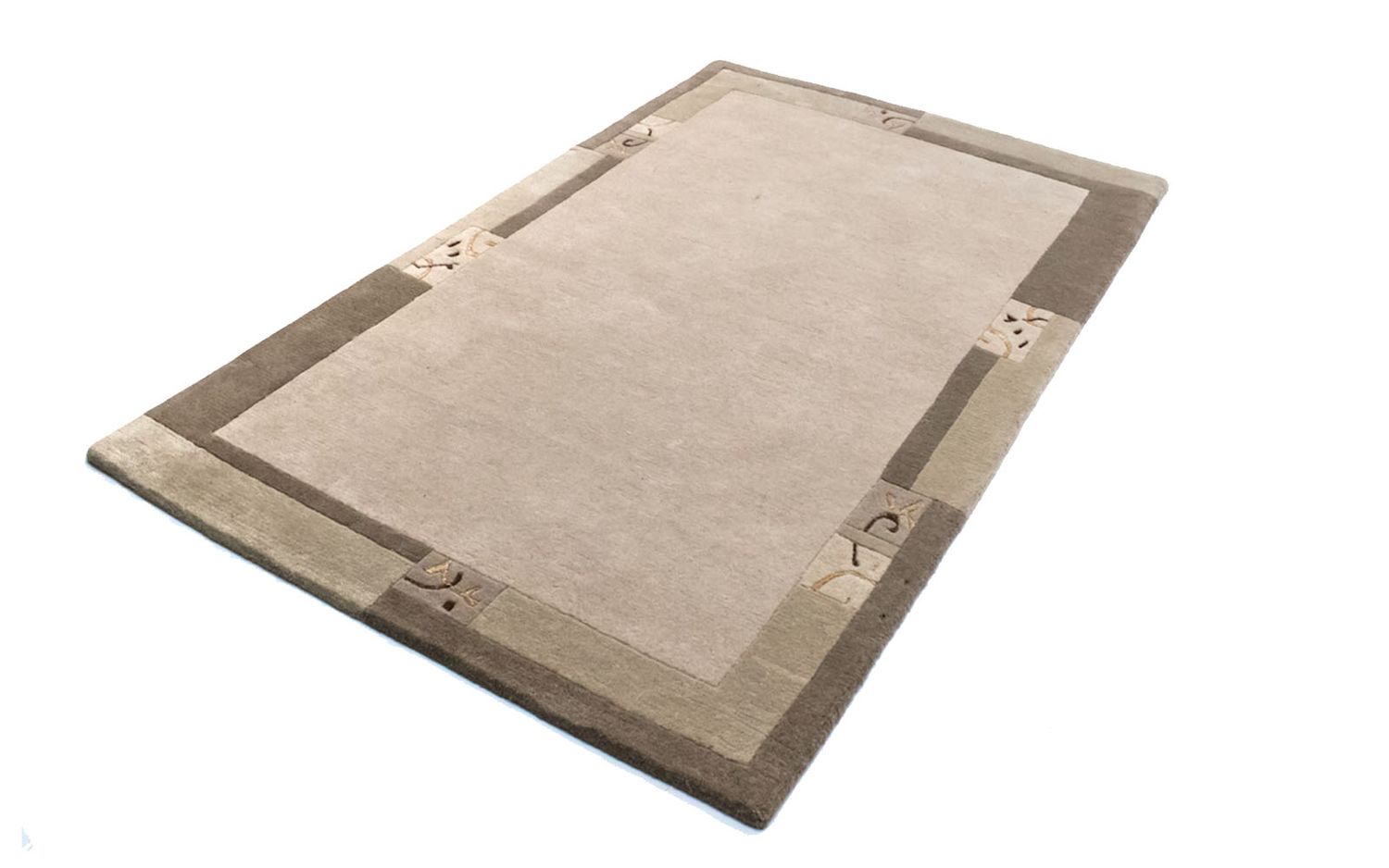 Alfombra de Nepal - 191 x 121 cm - beige