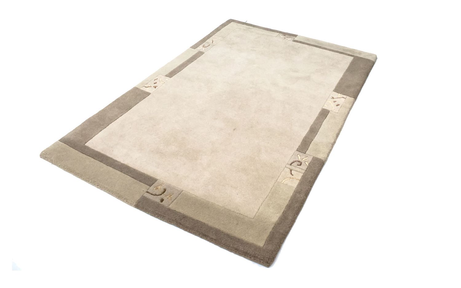 Alfombra de Nepal - 191 x 121 cm - beige