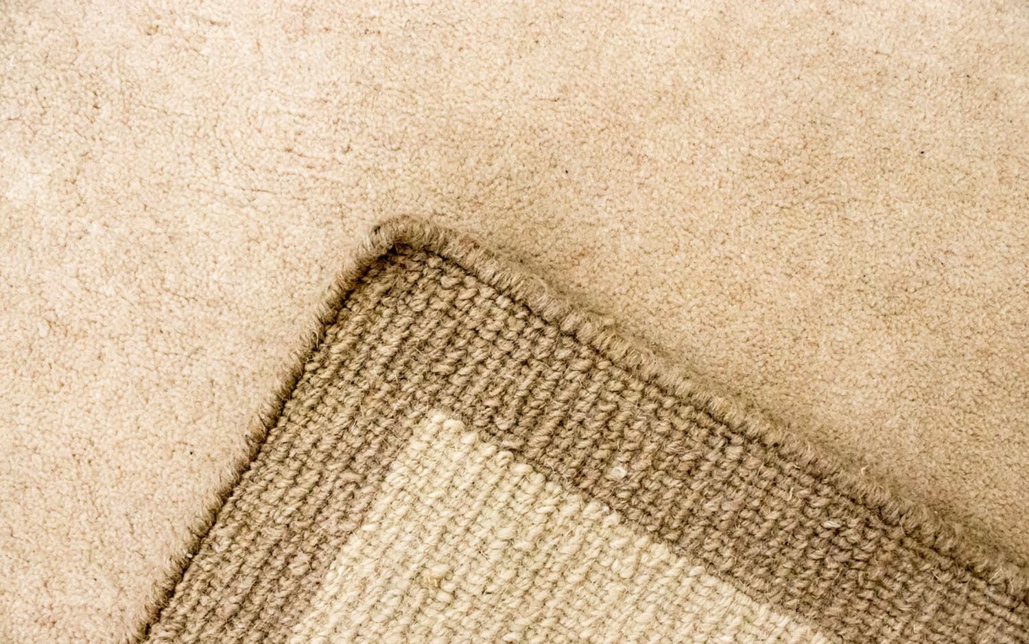 Alfombra de Nepal - 191 x 121 cm - beige