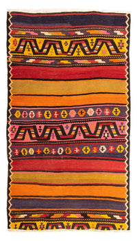 Alfombra Kelim - Antigua - 220 x 135 cm - multicolor