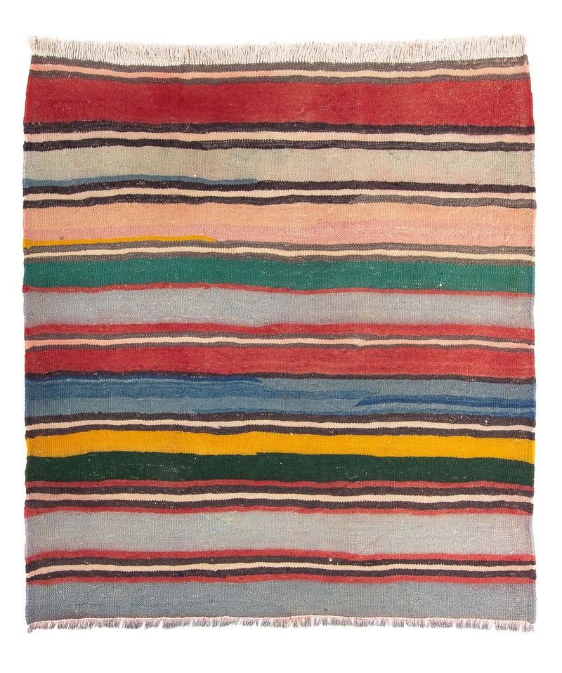 Alfombra Kelim - Antigua cuadrado  - 160 x 150 cm - multicolor