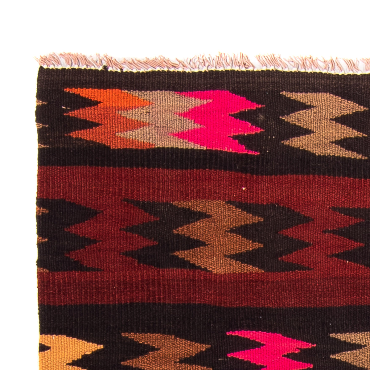 Kilim antiguo Alfombra 77x117cm