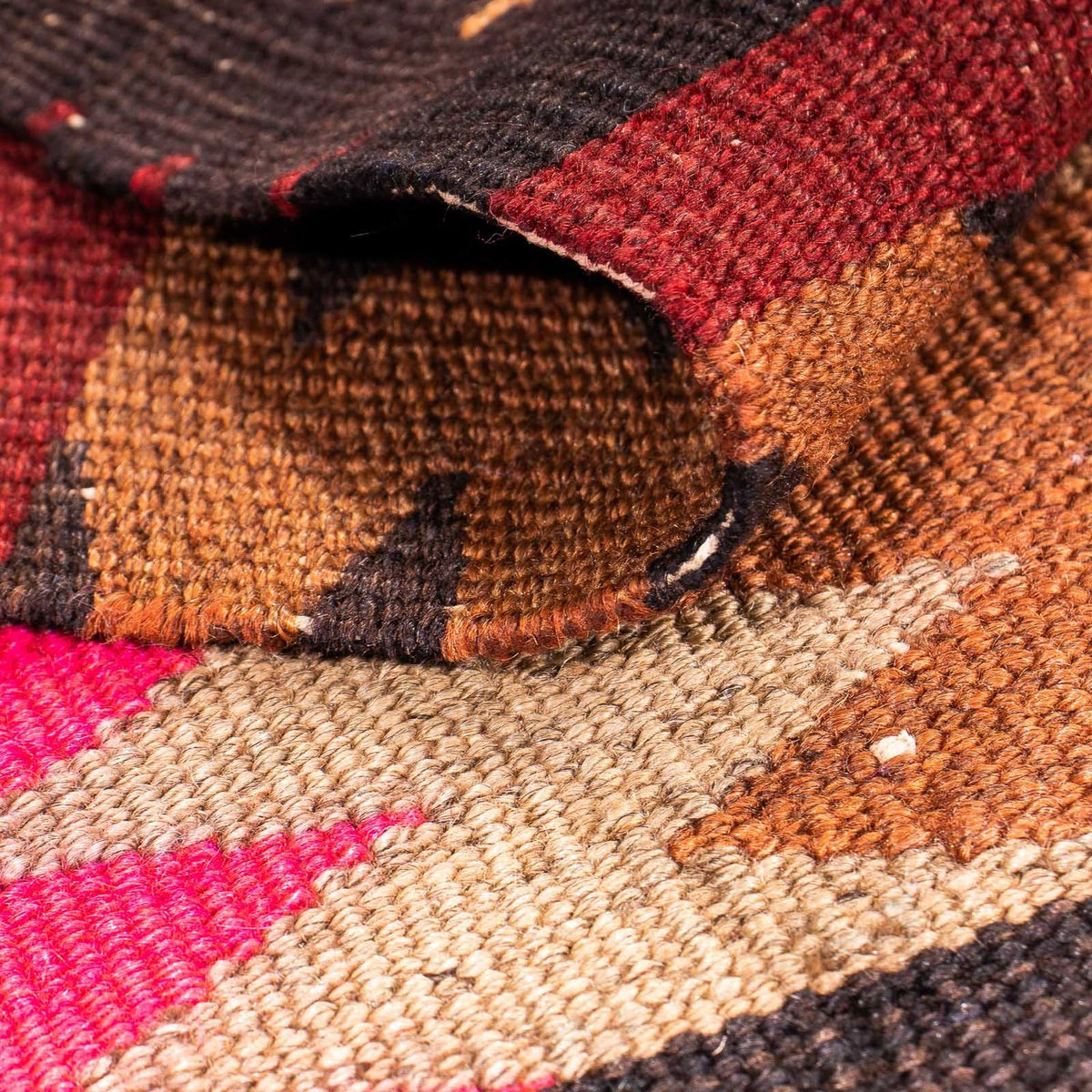 Alfombra Kelim - Antigua - 90 x 85 cm - multicolor