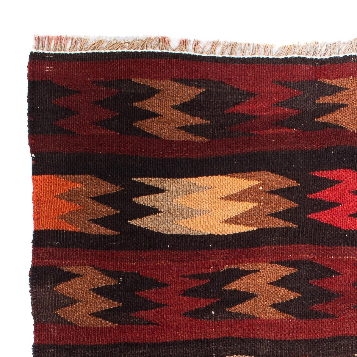 Alfombra Kelim - Antigua - 110 x 90 cm - multicolor