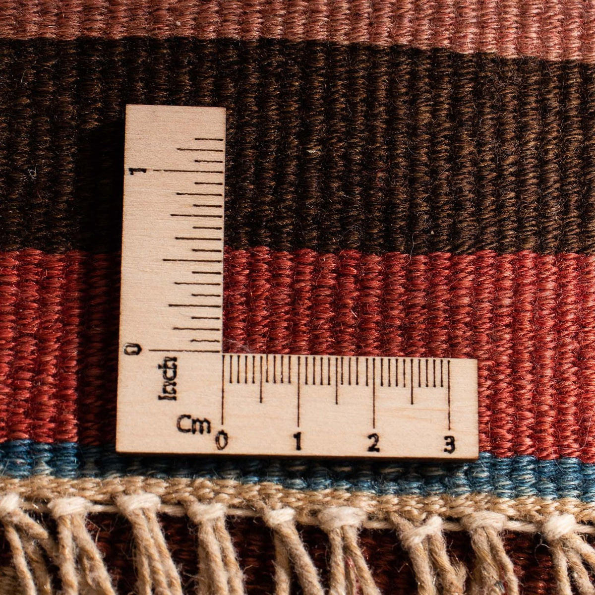 Alfombra Kelim - Antigua cuadrado  - 85 x 80 cm - multicolor