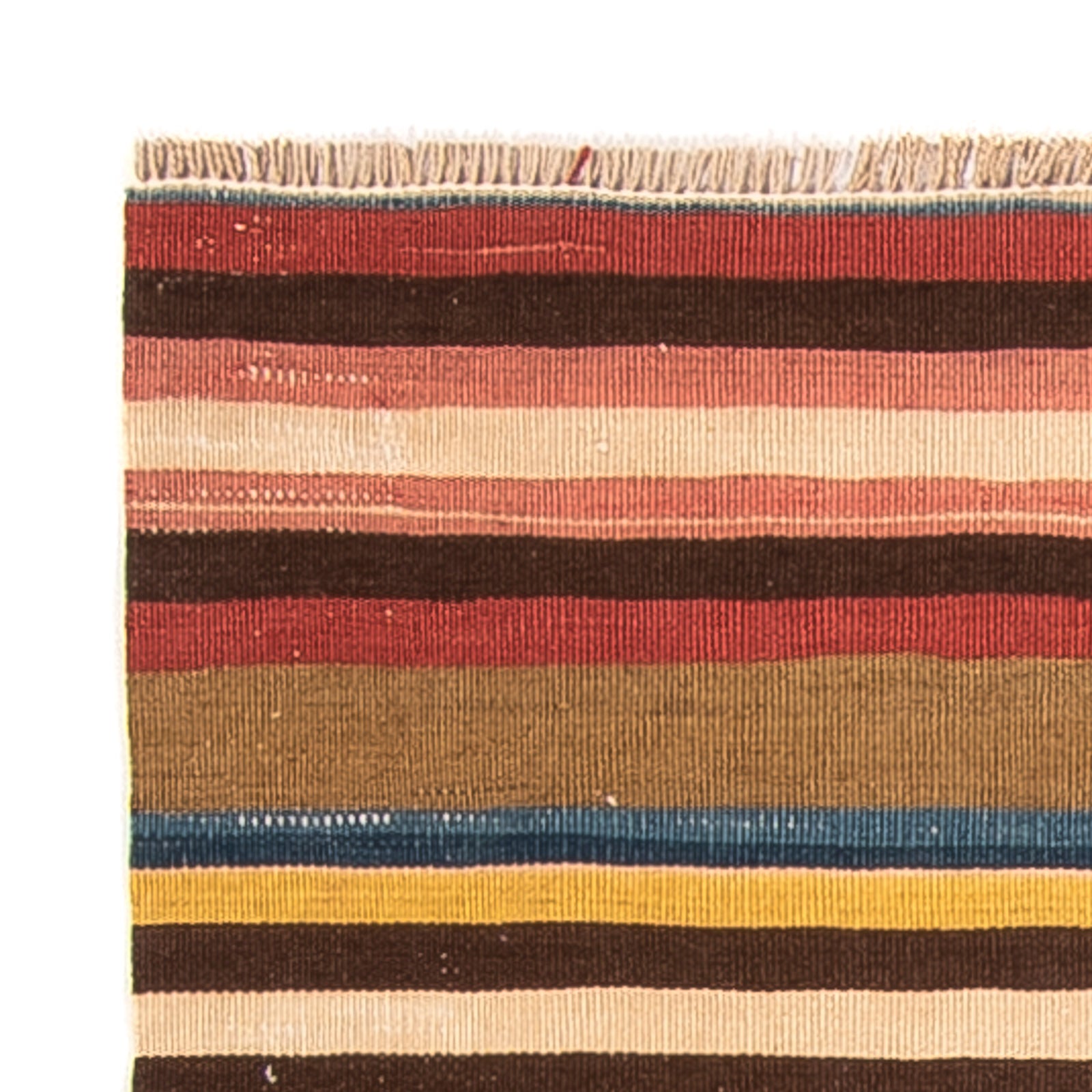 Alfombra Kelim - Antigua cuadrado  - 85 x 80 cm - multicolor