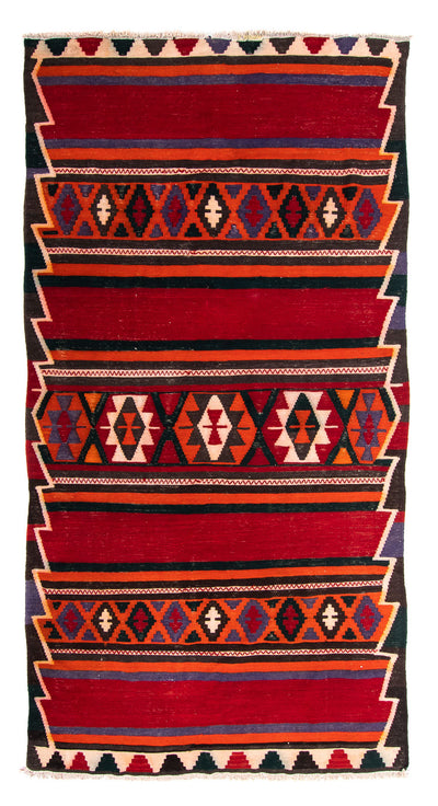 Kilim antiguo Alfombra 155x290cm