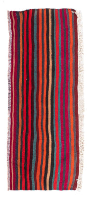Alfombra de pasillo Alfombra Kelim - Antigua - 115 x 47 cm - multicolor