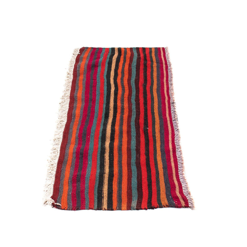 Alfombra de pasillo Alfombra Kelim - Antigua - 115 x 47 cm - multicolor
