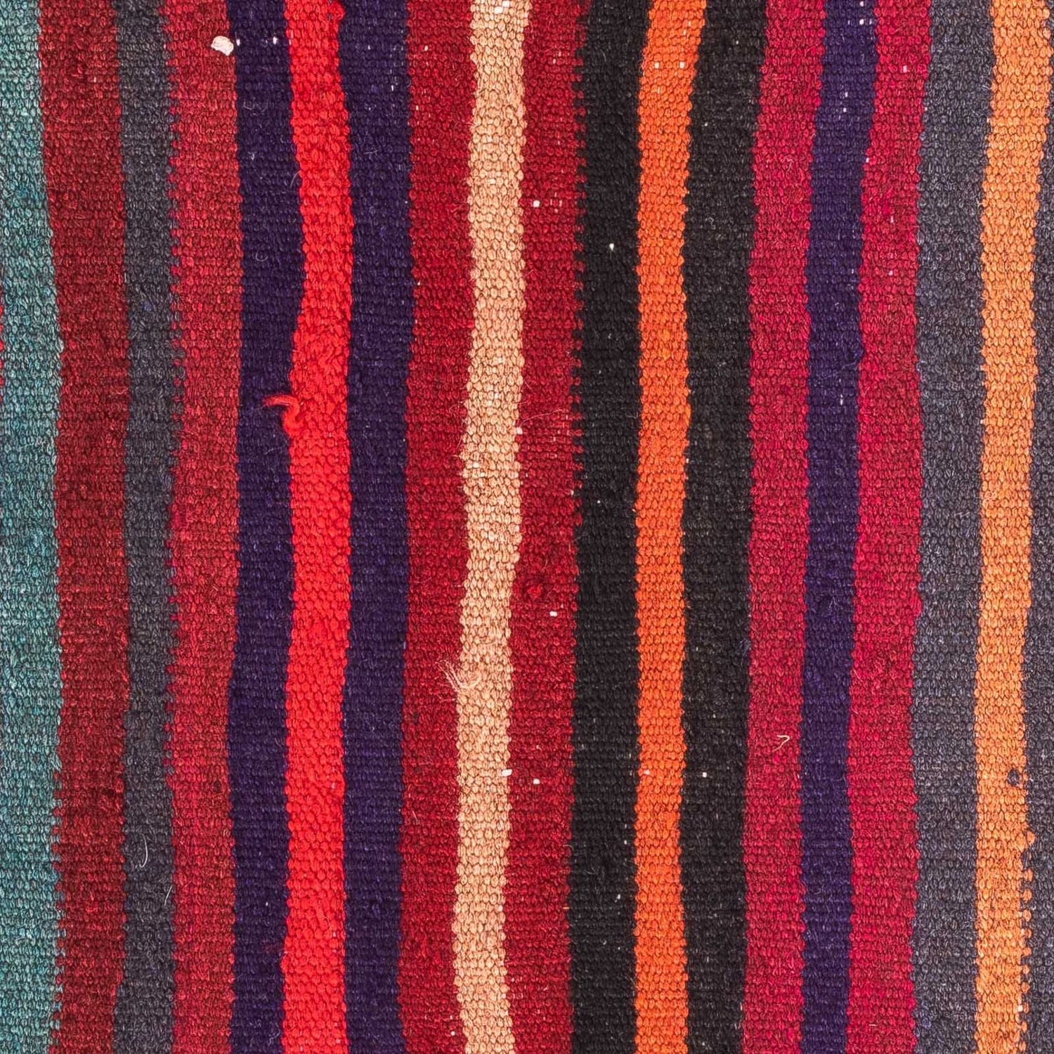 Alfombra de pasillo Alfombra Kelim - Antigua - 105 x 45 cm - multicolor