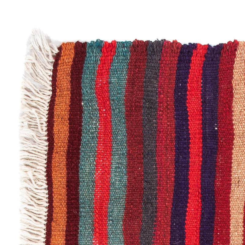 Alfombra de pasillo Alfombra Kelim - Antigua - 105 x 45 cm - multicolor