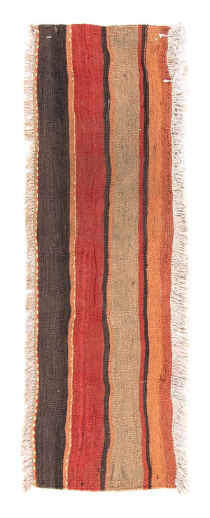 Alfombra de pasillo Alfombra Kelim - Antigua - 135 x 40 cm - multicolor