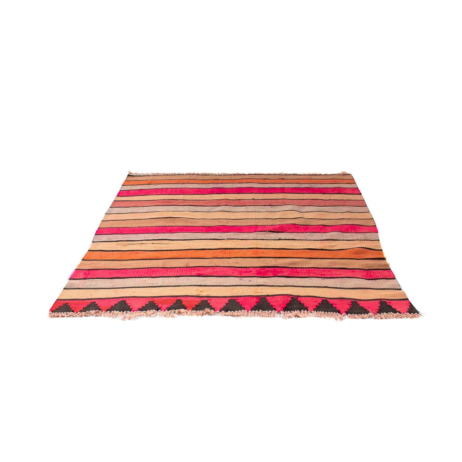 Alfombra Kelim - Antigua cuadrado  - 120 x 110 cm - multicolor