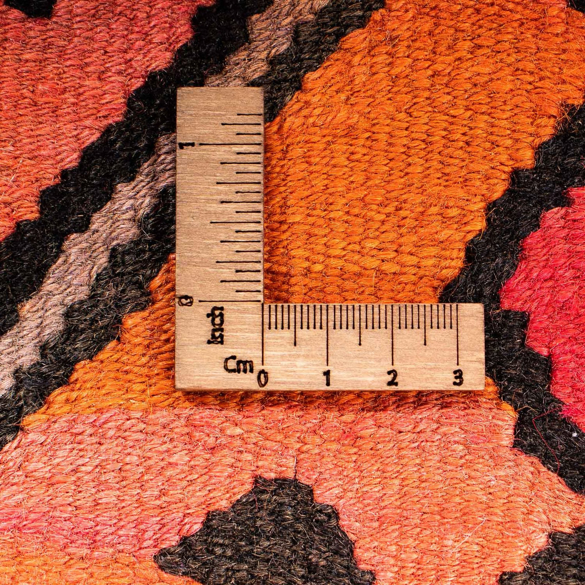 Alfombra de pasillo Alfombra Kelim - Antigua - 355 x 90 cm - multicolor