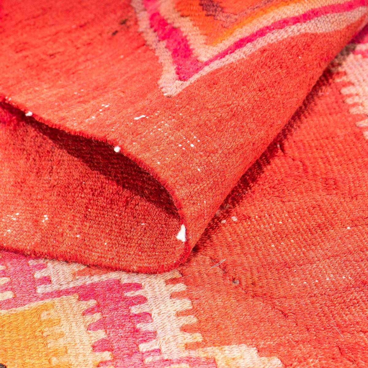 Alfombra de pasillo Alfombra Kelim - Antigua - 355 x 90 cm - multicolor