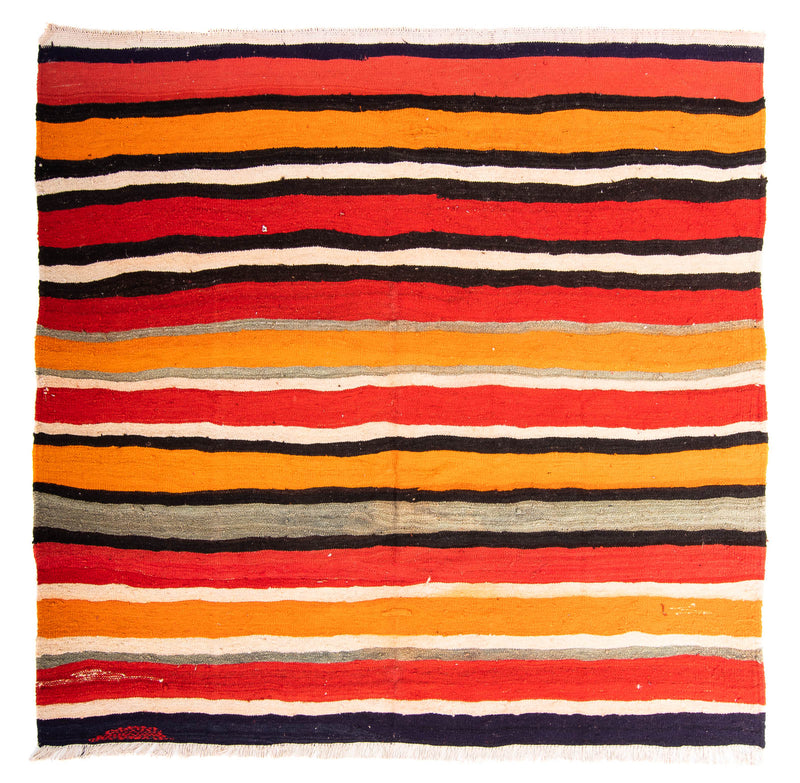 Alfombra Kelim - Antigua cuadrado  - 180 x 170 cm - multicolor
