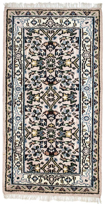 Alfombra oriental - 160 x 90 cm - beige