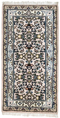 Alfombra oriental - 160 x 90 cm - beige