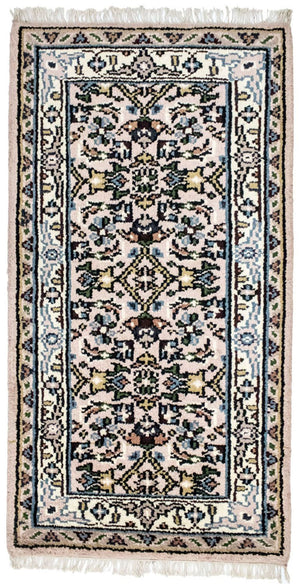 Alfombra oriental - 160 x 90 cm - beige