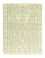 Alfombra de lana - 74 x 60 cm - beige