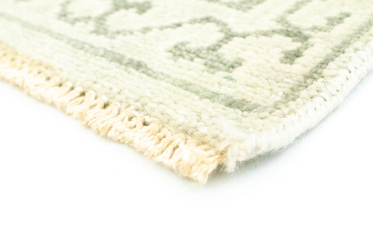 Alfombra de lana - 74 x 60 cm - beige